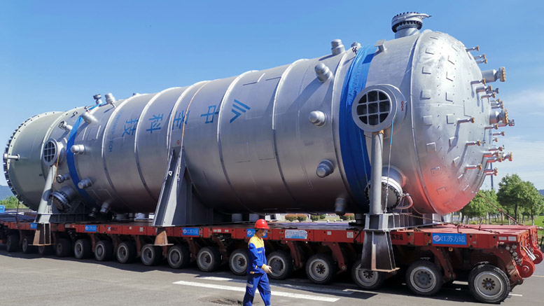 江蘇瑞恒環氧丙烷項目反應器（扭曲管）