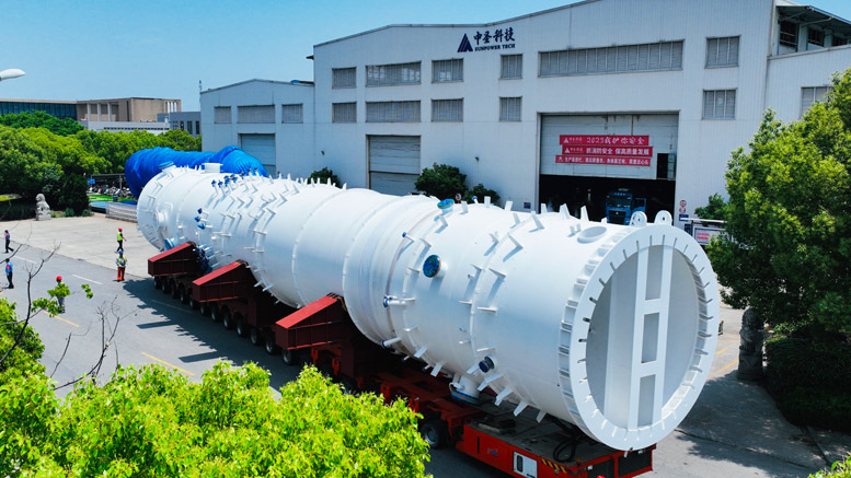 VCM項目核心裝置氧氯化反應器