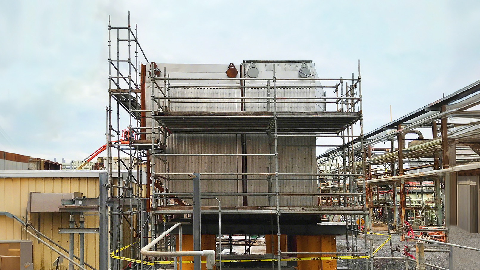 美國埃克森-美孚公司巴吞魯日煉鋼油廠組合式空氣預(yù)熱器