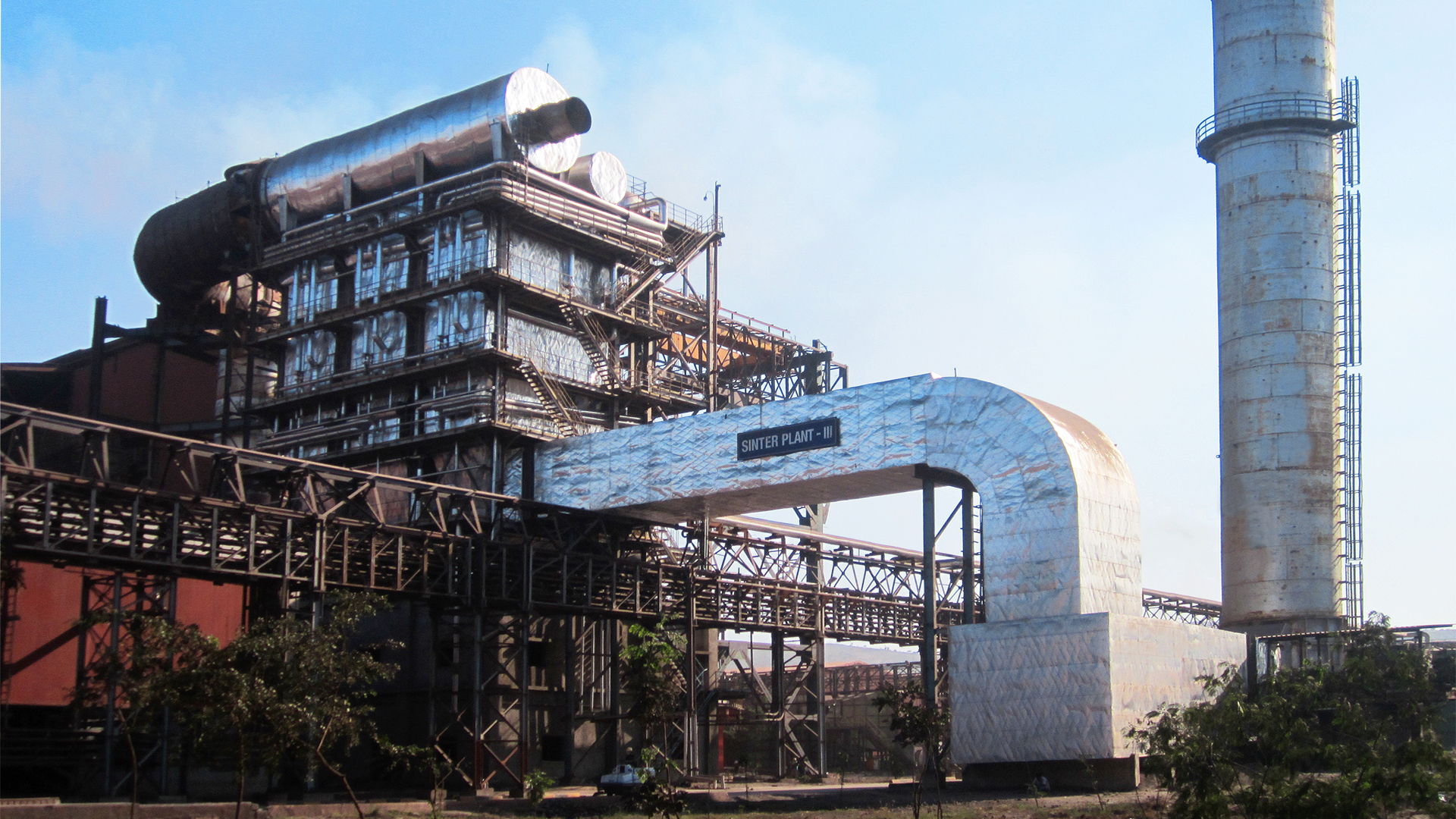 印度JSW鋼鐵公司 500㎡燒結(jié)環(huán)冷機余熱鍋爐